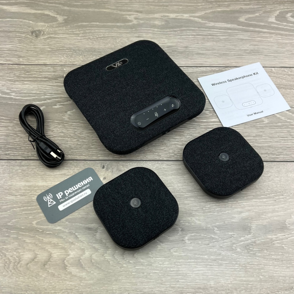 VoiceXpert VXA-211-W, USB/Bluetooth спикерфон с комплектом беспроводных микрофонов